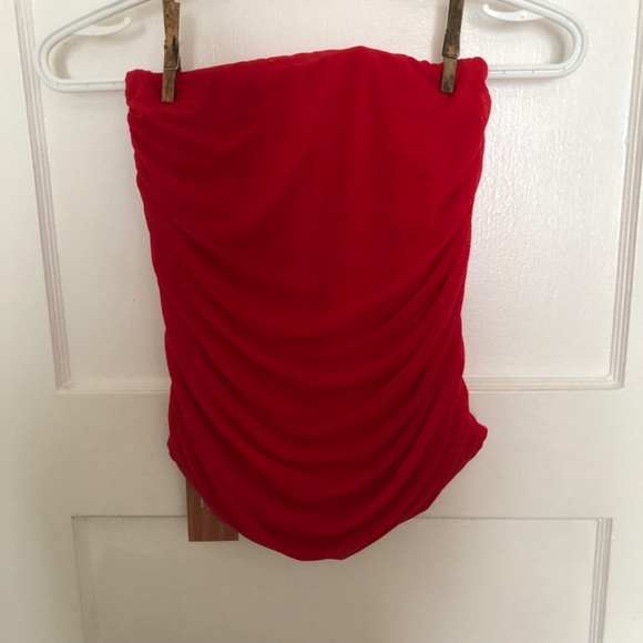 Shein Syx size 4 red tube like top , new with tags - Picture 5 of 6